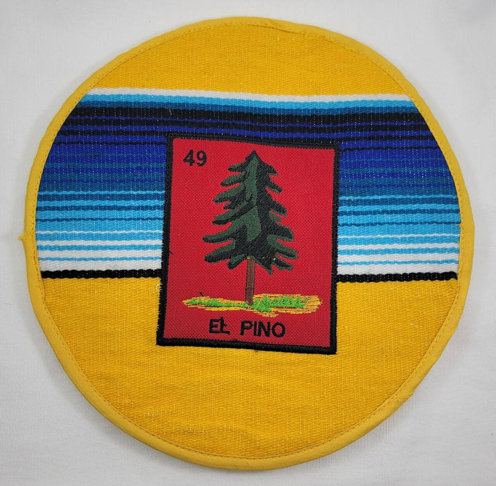 Handmade Tortilla Warmer Loteria El Pino